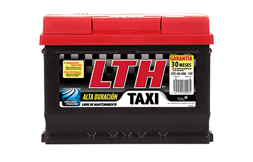 LTH Taxi LTX-42-550 mayor resistencia a las condiciones intensas del camino, durabilidad 35% superior